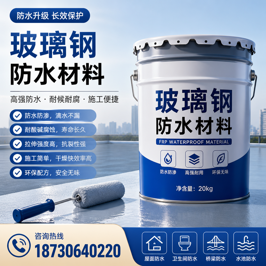 专家解析:玻璃钢防水材料的市场前景分析在 金昌